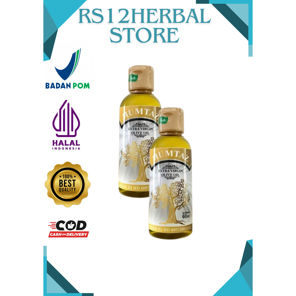 Minyak Zaitun Mumtaz 60 ml Extra Virgin Original | Minyak Zaitun Untuk Perawatan Kulit