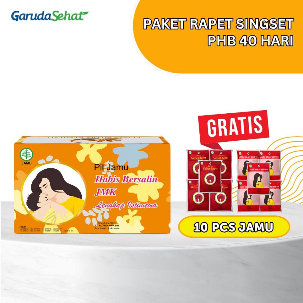 

PAKET RAPET SINGSET PIL HABIS BERSALIN 40 HARI ISTIMEWAH