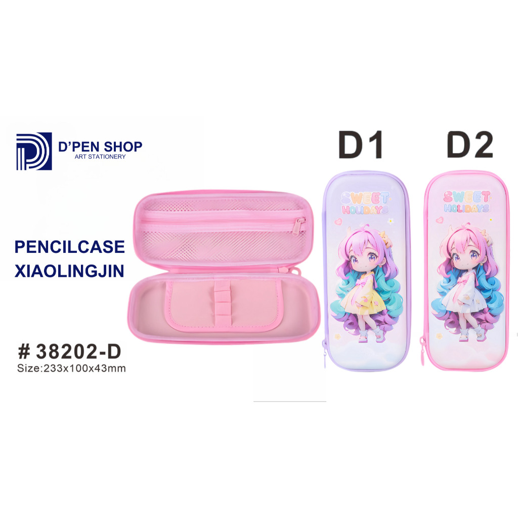 

Kotak Pencil Anak Tempat Pensil Aesthetic 3D Tempat Alat Tulis 3D Pencil Case 3D Karakter Lucu Xiaolingjin Kotak Pensil Anak Remaja Tempat Alat Tulis Sekolah Pancase