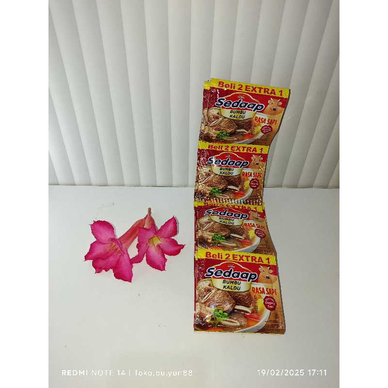

SEDAAP BUMBU KALDU serbaguna isi 18pcs Beli 2 GRATIS 1/ RASA AYAM/ kemasan renceng/ bumbu penyedap