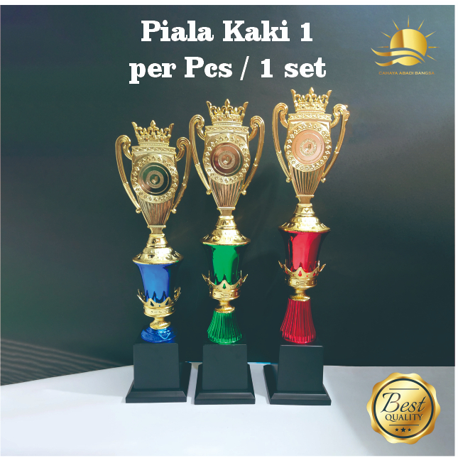 Piala Trophy Model Kaki 1 Model Per Set / Pcs