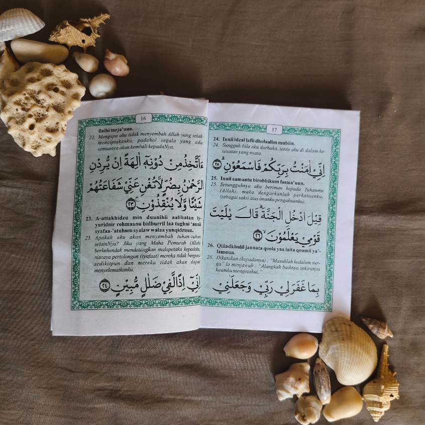 Blangko Yasin 128 Hal / Isi Yasin 128 Hal / Buku Yasin 128 Hal (R.I Belum Potongan)