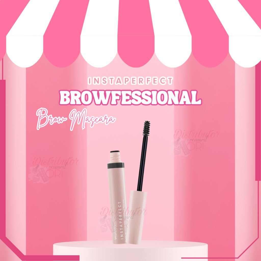 Wardah Instaperfect Browfessional 3D Brow Mascara Instaperfect  | BPOM