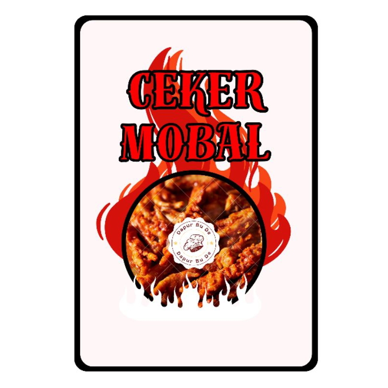

°HnD° CEKER MOBAL// ceker bumbu pedas tanpa tulang 100gr
