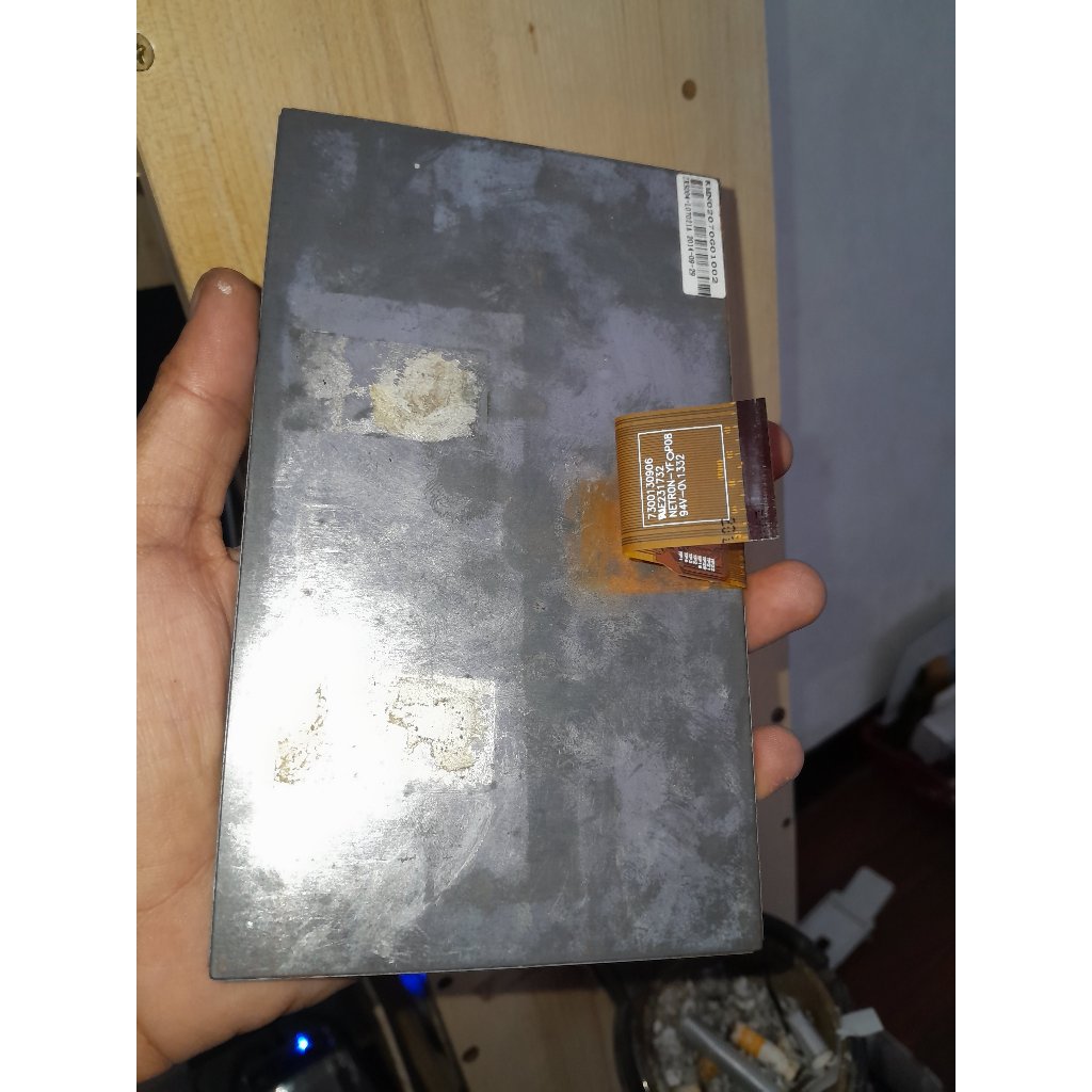 lcd tablet advan e1c plus pin 50 ori cabutan normal