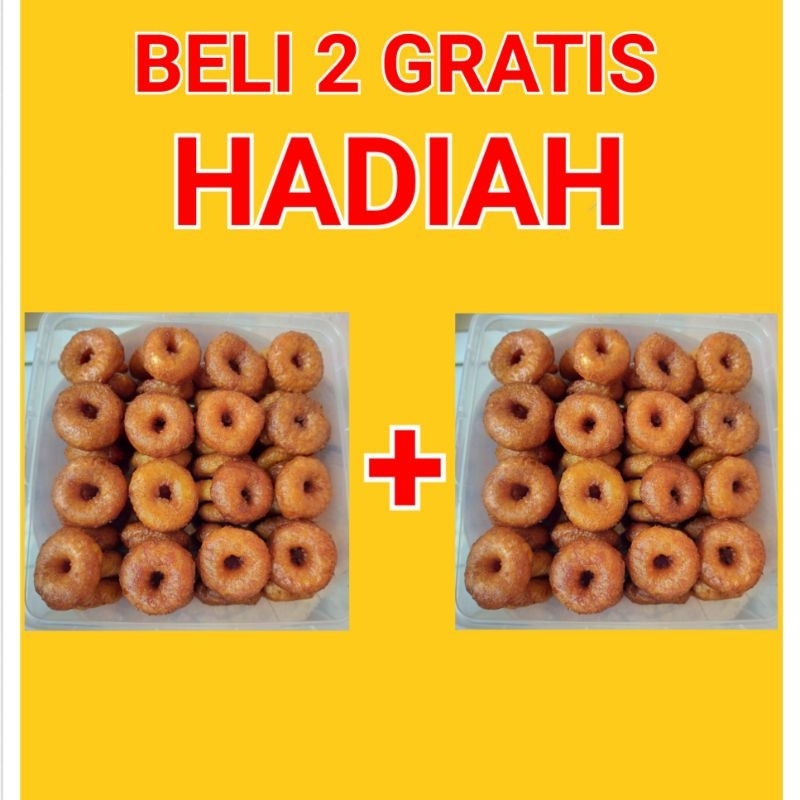 

KUE CINCIN GULA MERAH 80PCS