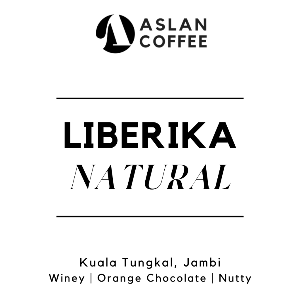 

Biji Kopi Liberika Natural Kuala Tungkal Jambi - Aslan Coffee