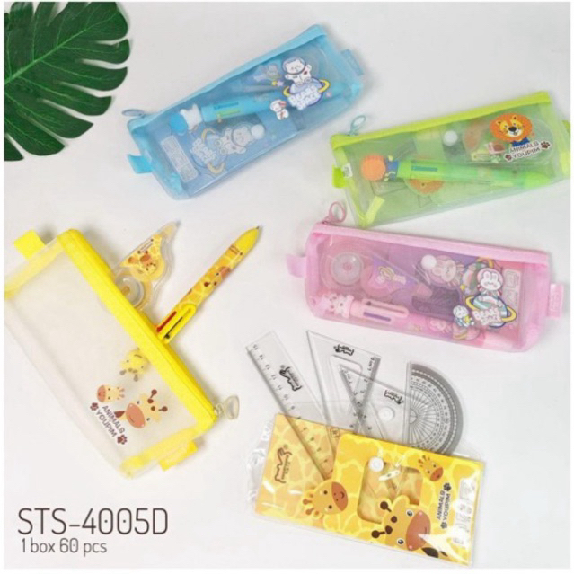 

SHARON - STATIONERY SET ALAT TULIS SET PULPEN PENGGARIS TIPE-X