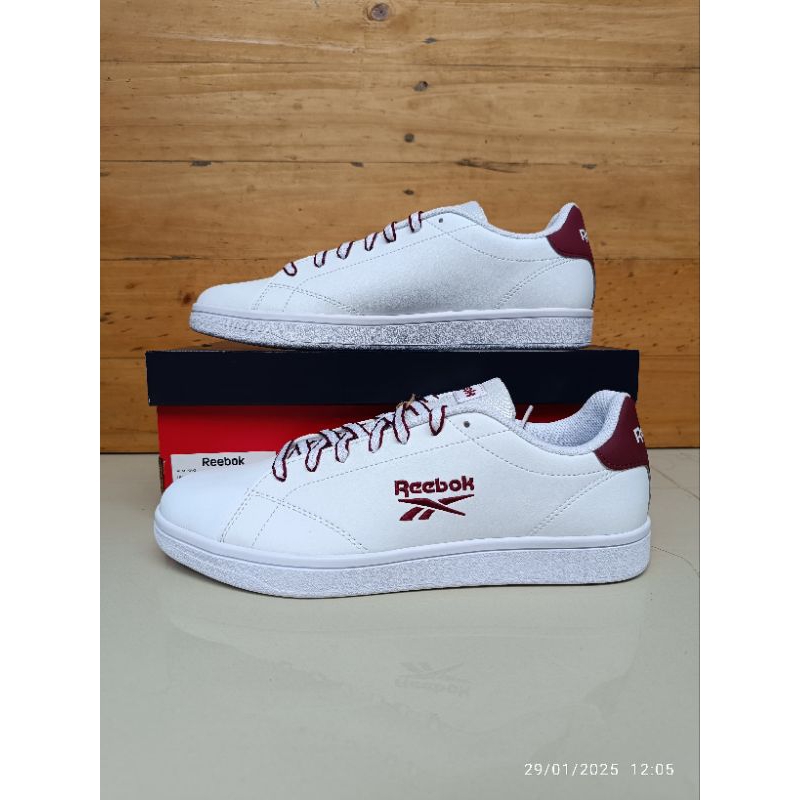 [TERMURAH] Reebok royal complete clean sport putih merah ORIGINAL