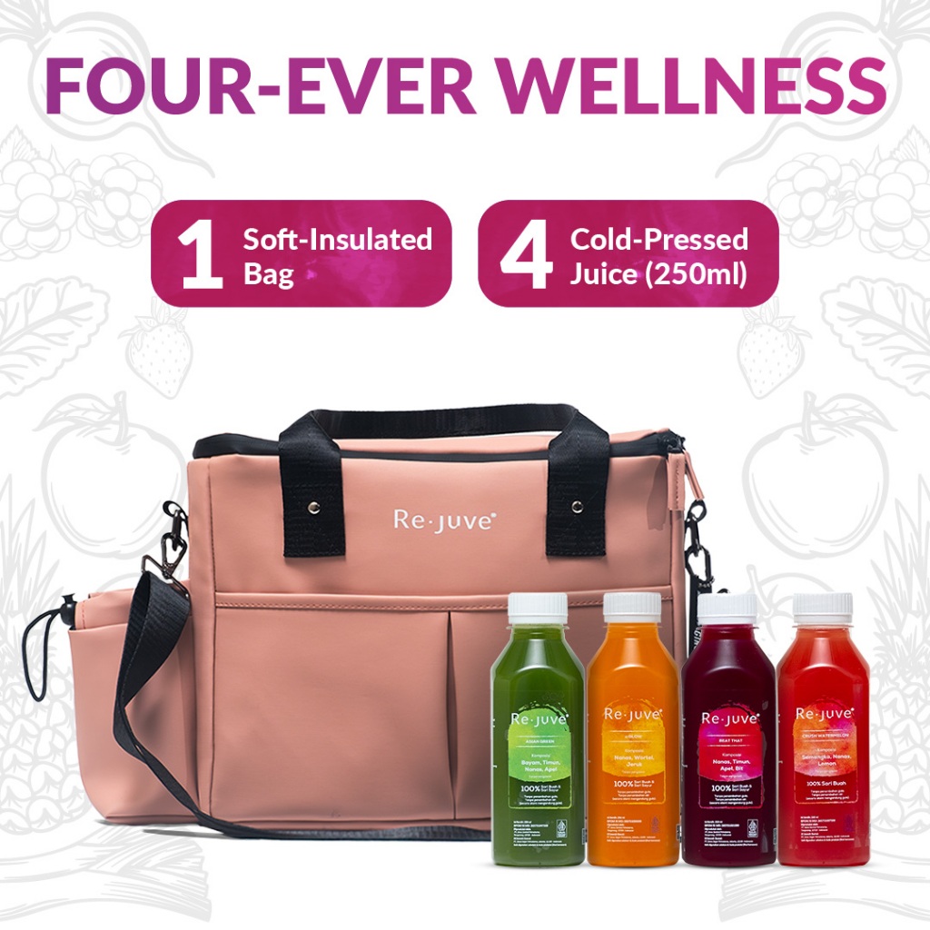 

Re.Juve Jkt - FOUREver Wellness - PINK Bag