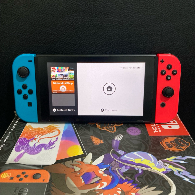 nintendo switch v1 ofw pokemon second