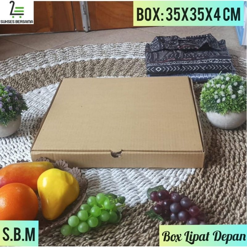 

Box 35x35x4cm/ Pizza/Kardus/Hampers/Paking/Polos