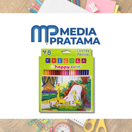 

PASCOLA PENSIL WARNA PANJANG MURAH 48