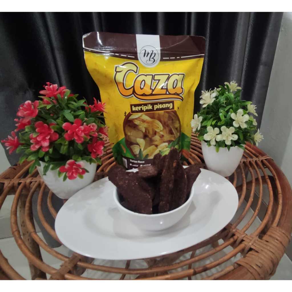 

CAZA keripik pisang kepok cokelat khas lampung 100-200 gr