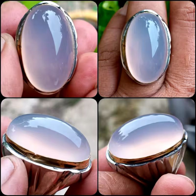 Natural Anggur Obi Kelo Bias Ungu Bluish - Bacan Obi Kelo - No Treatment