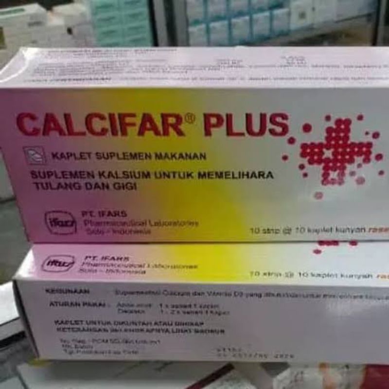 Calcifar plus. suplement kalsium
