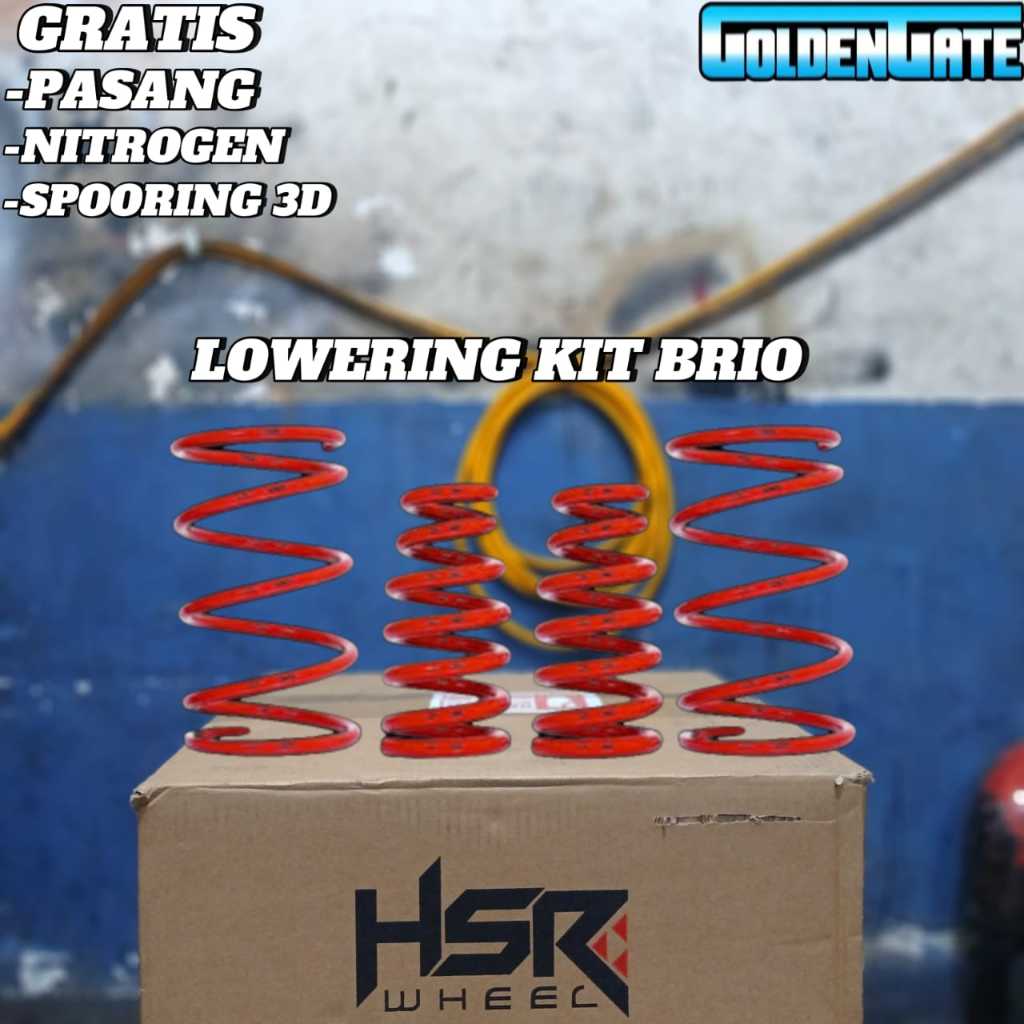 Lowering kit brio / per ceper brio Original hsr