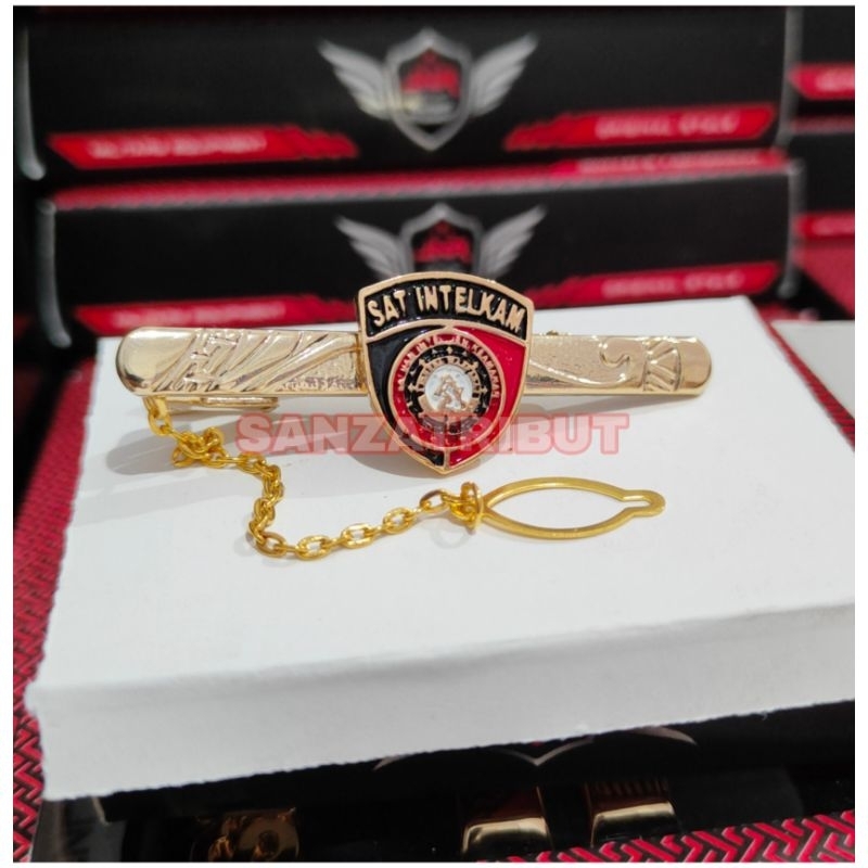 Pin Jepitan Dasi Polri SAT INTELKAM Terbaru