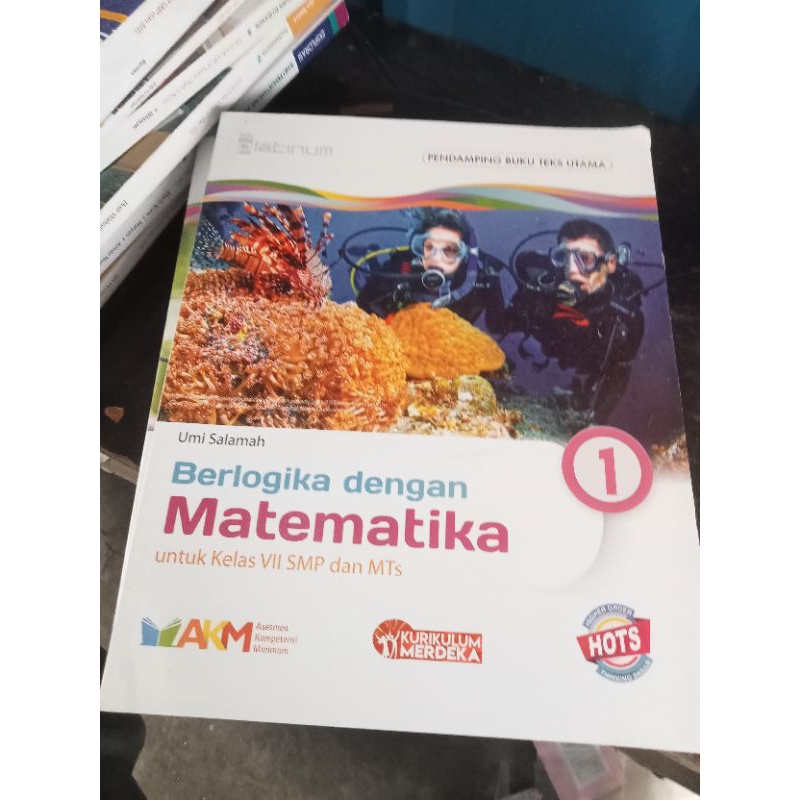 buku logika matematika kelas 1/7 SMP platinum