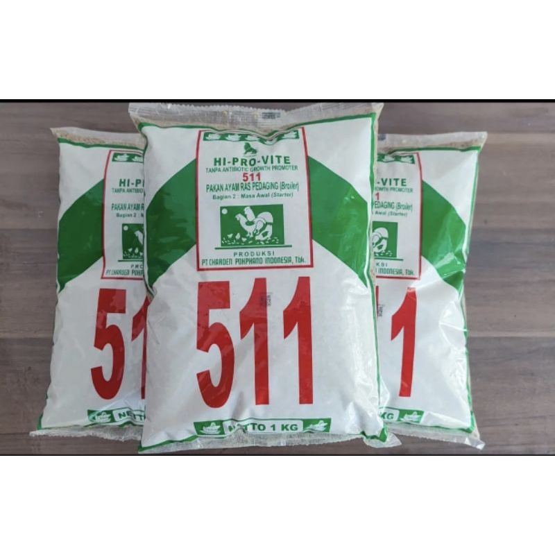 Hi pro Vite 511 Pur ayam starter pedaging 511B pakan ayam