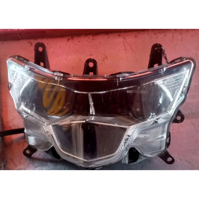 REFLEKTOR LAMPU DEPAN MIO SOUL GT 125 LED ORIGINAL
