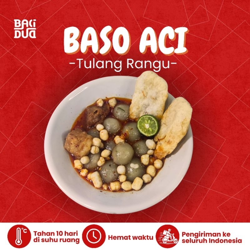 

BASO ACI TULANG RANGU/BACIDUD/BASO ACI GARUT/BASO ACI INSTAN