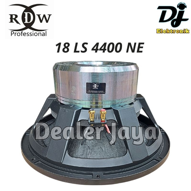 Speaker Komponen RDW 18 LS 4400 NE / 18LS4400NE / LS4400 NE / 4400NE - 18 inch (NEO)