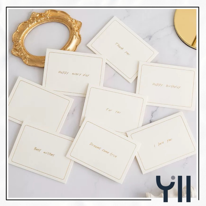 

YII - Kartu Ucapan Amplop (Bonus@2pcs Kartu Gosok)/Kartu Ucapan/Birthday Card/Giftcard/Greeting/Ulang Tahun