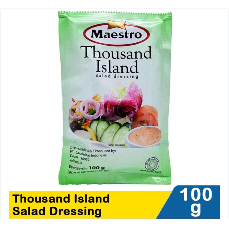 

Maestro thousand island salad dressing 100g
