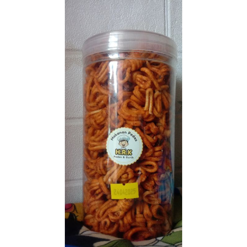 

Mie Gulung Kemasan Toples 500gr - Cemilan Viral