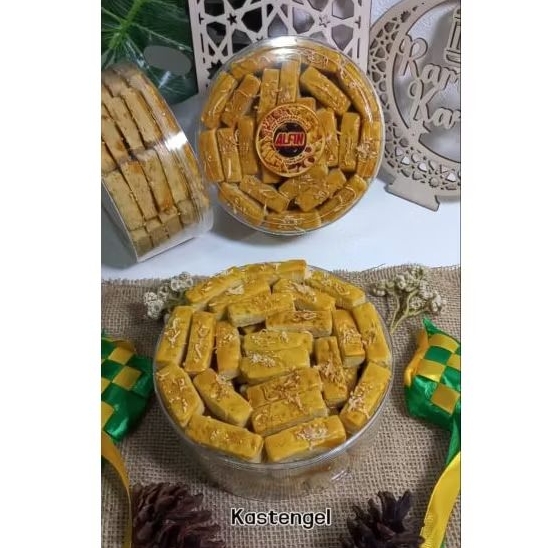 

[500gr] PREMIUM KUE KERING KASTENGEL by Kuker Alfin 500gr | Kue kering Kastengel Special Lebaran