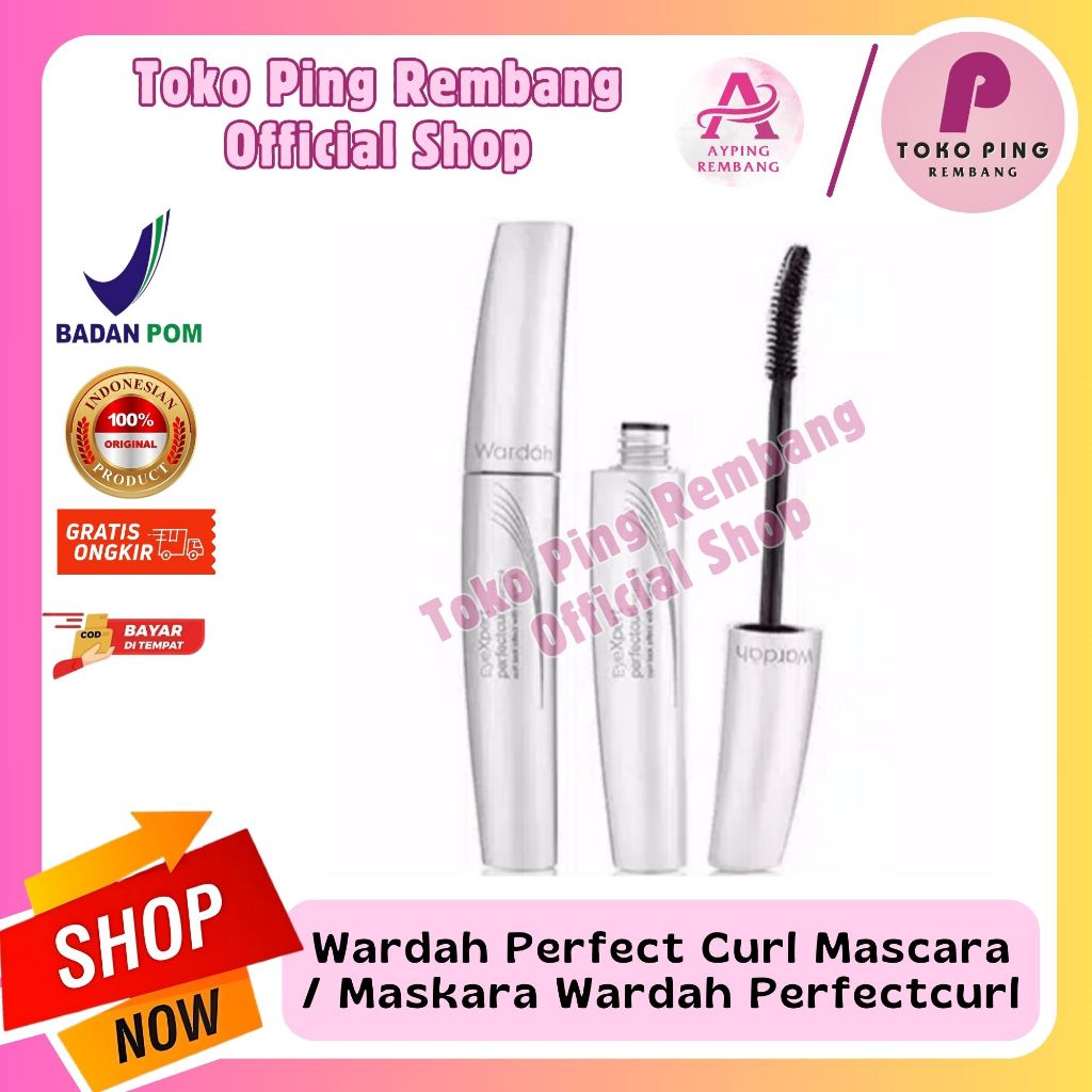 Wardah Perfect Curl Mascara / Maskara Wardah Perfectcurl