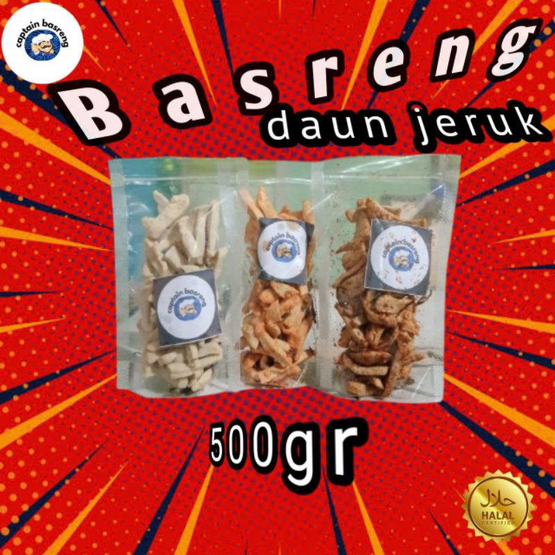 

Captain Basreng|||Kemasan Sedang,Gurih dan renyah 500gr
