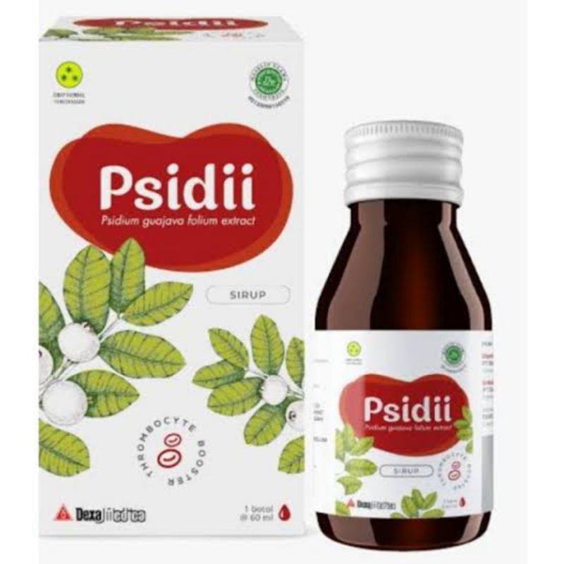 

paket 10 botol Psidii sirup 60ml