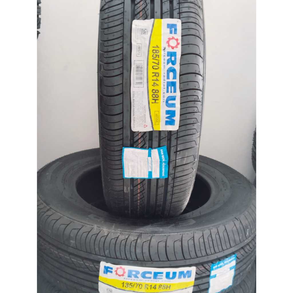BAN MOBIL TUBLES UKURAN 185 70 R14 ECOSA FORCEUM