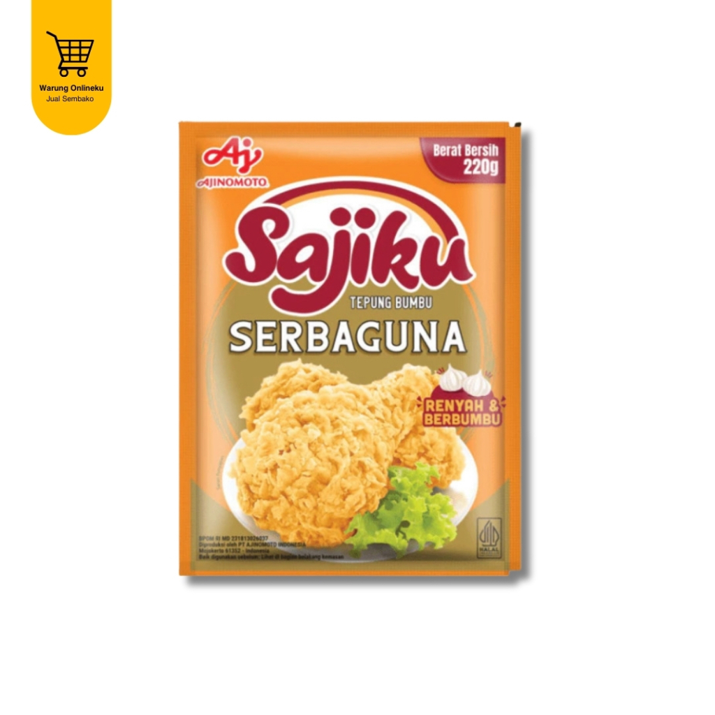 

SAJIKU TEPUNG BUMBU SERBAGUNA