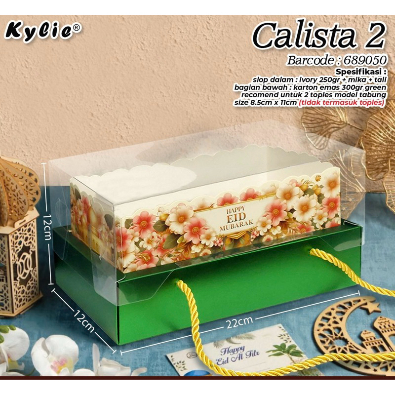 

Box Cake Mika Hijau 22x12, T12cm (Calista 1) per 10pc/pack