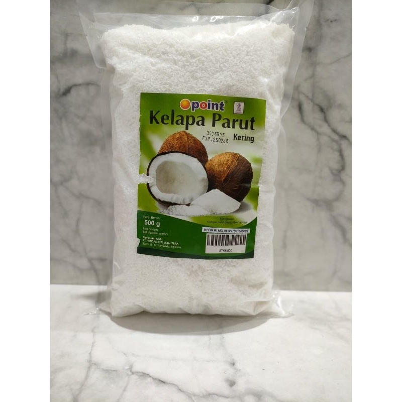 

Kelapa Kering Merk Point Kemasan 500gram