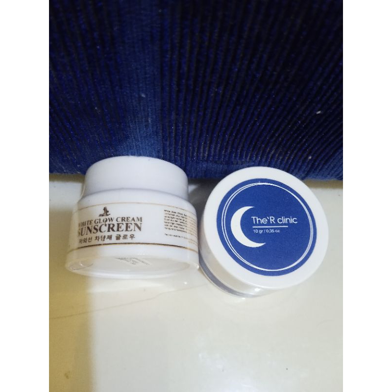 D3W salep pelicin rclinic+ sunscreen almaxiglow dijamin original(BPOM)