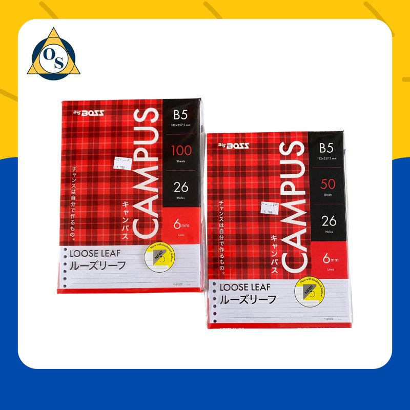 

LOOSE LEAF BIGBOSS A5-B5