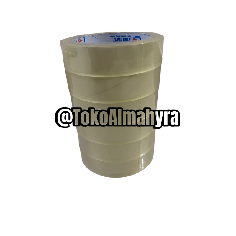 

lakban isolasi solasi solatif 1inch per pcs 72yard 24mm packing