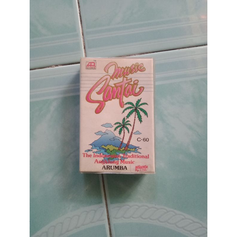 Kaset Music Santai angklung tradisional