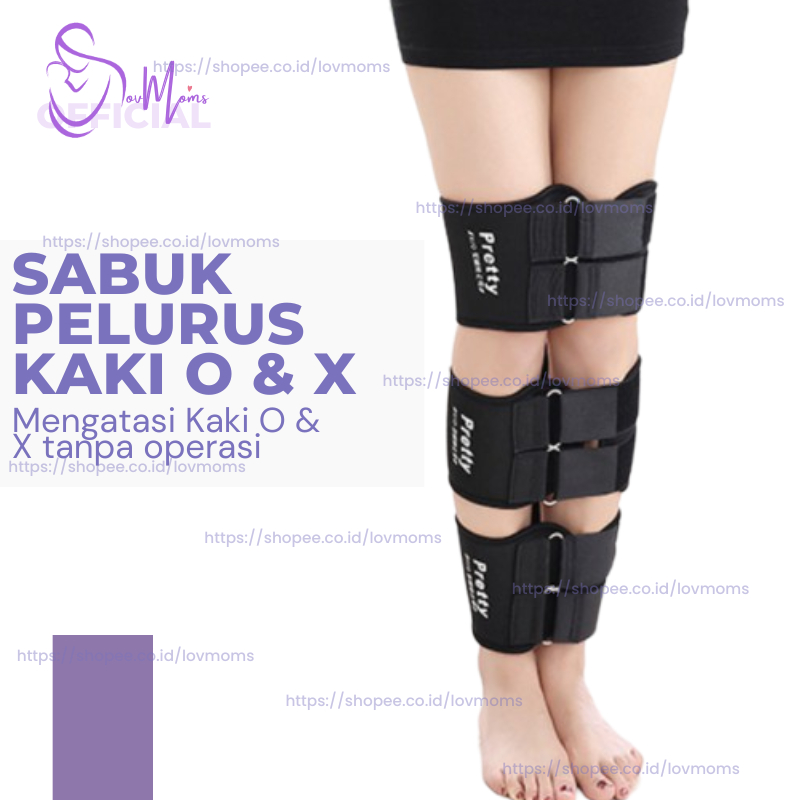 SabuklKaki Jorzilano Leg Alat Terapi Pelurus Kaki O X Sabuk Terapi Perawatan Tubuh