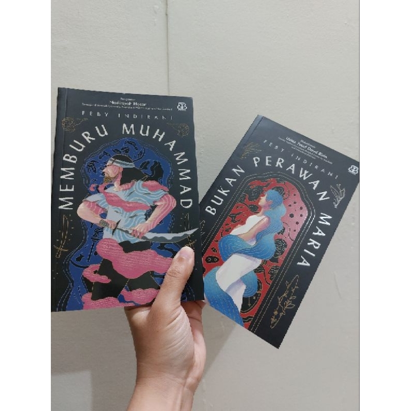 [ PRELOVED ORI ] PAKET NOVEL BUKAN PERAWAN MARIA - MEMBURU MUHAMMAD - FEBY INDIRANI - 100% ORI KOLEK