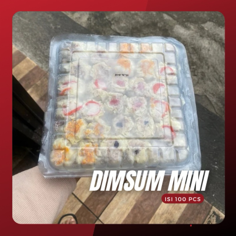 

Dimsum Mini Mix - Isi 100 pcs