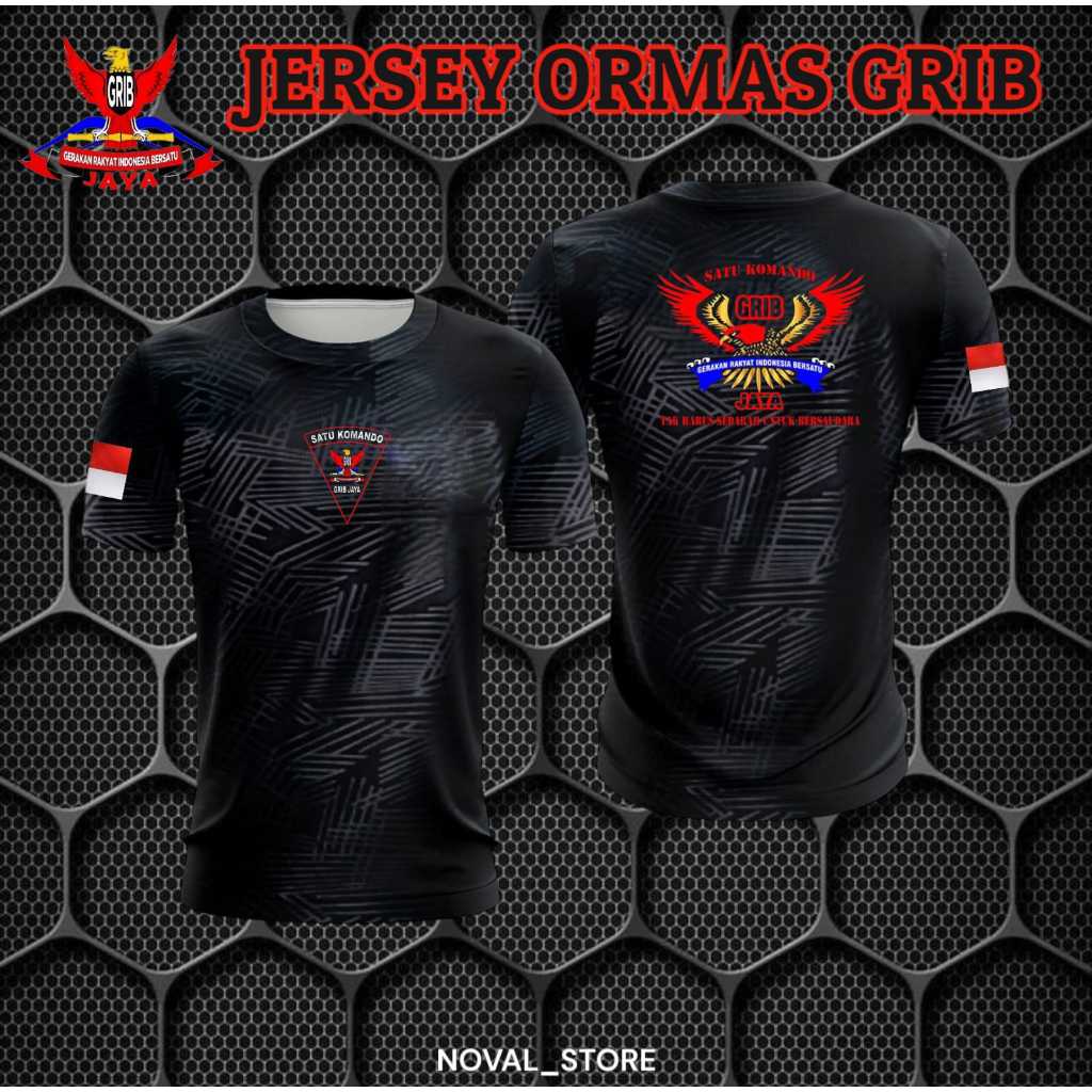 BAJU/KAOS ORMAS GRIB/TERBARU/MURAH/BAHAN PREMIUM BERKUALITAS