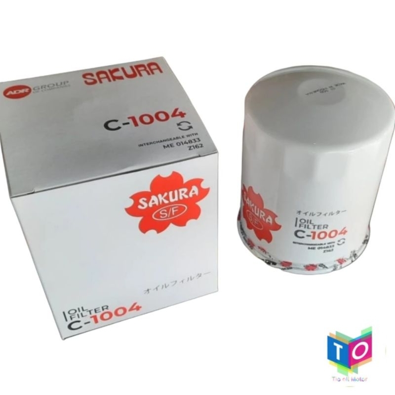 Filter Oli Mitsubishi PS 100 / PS 120 Sakura C-1004 Filter Oli Sakura C1004