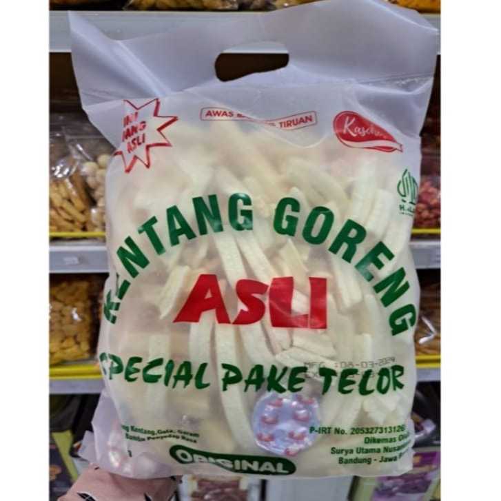 

KENTANG GORENG ASLI SPECIAL PAKE TELOR ORIGINAL 250 GR