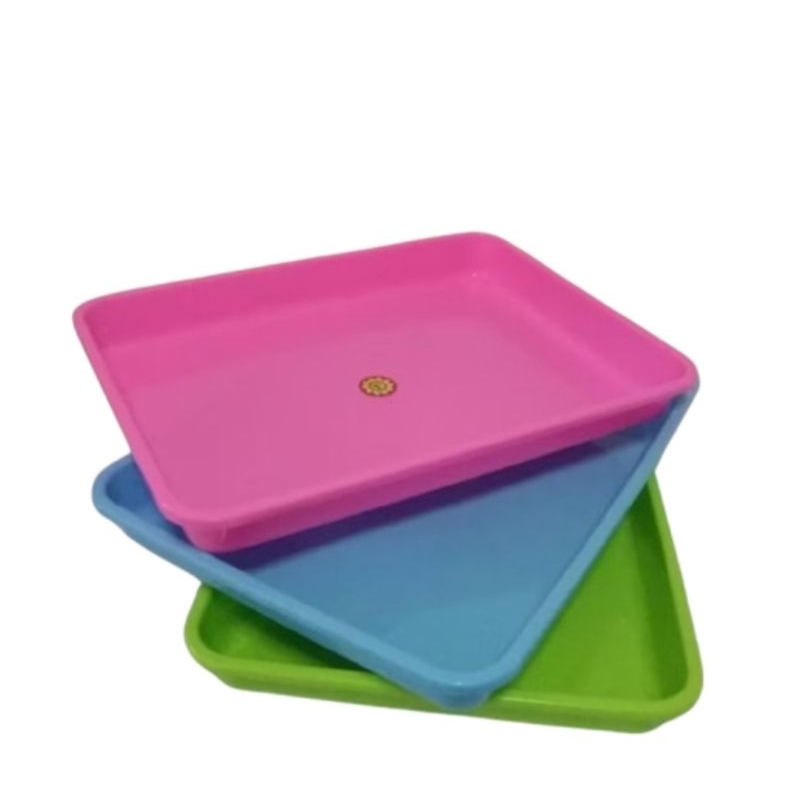 Nampan Segi Jumbo /Nampan Segi Plastik /Nampan Warna Plastik Jumbo