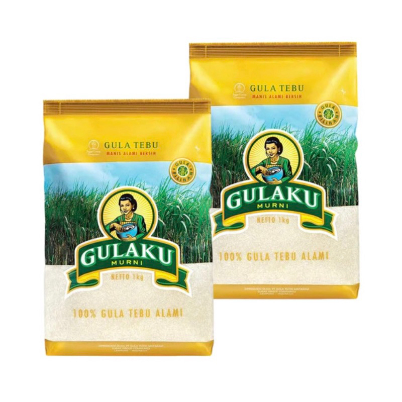 

GULAKU 1kg isi 2pcs GULA TEBU MURNI